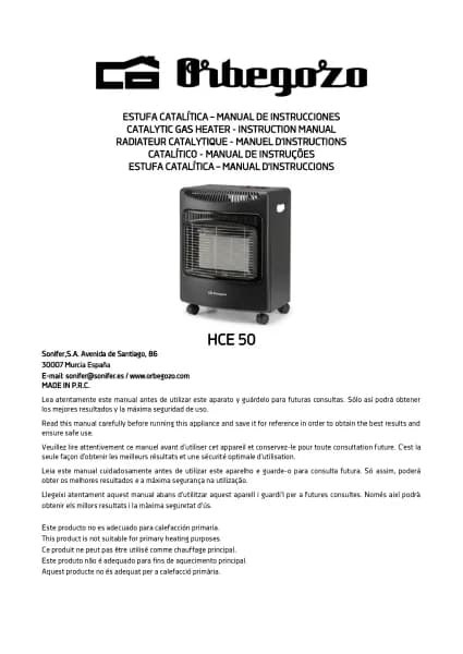Orbegozo HCE 50