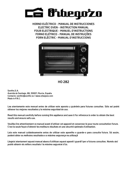 Orbegozo HO 282
