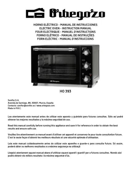 Orbegozo HO 393