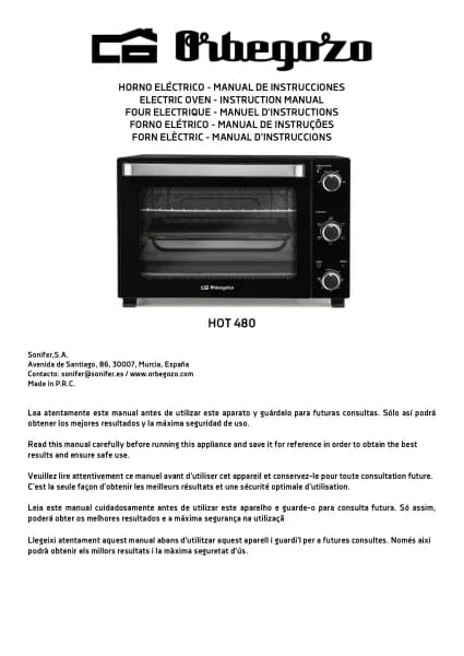 Orbegozo HOT 480