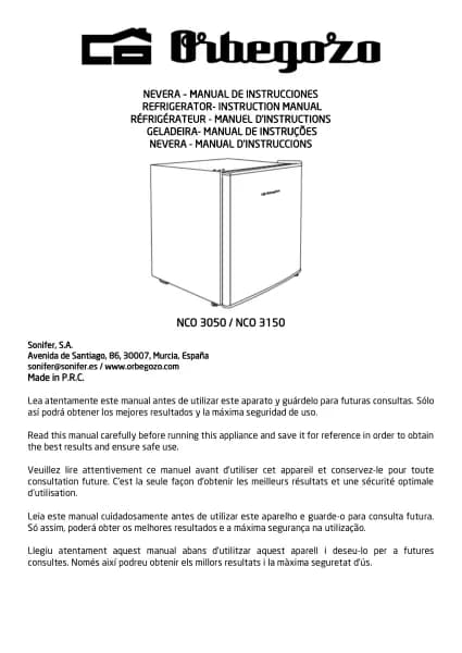 Orbegozo NCO 3150