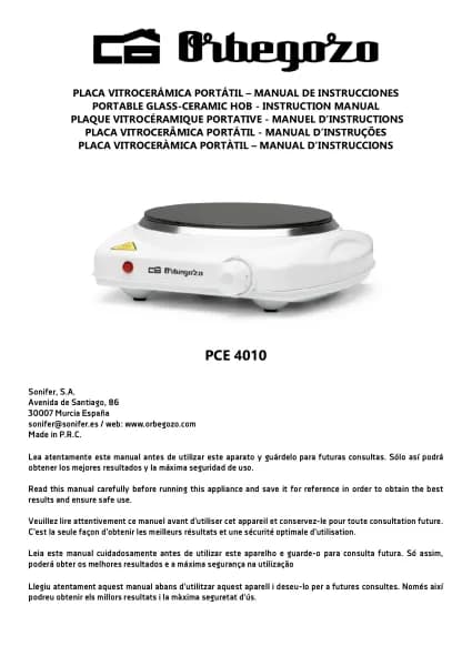 Orbegozo PCE 4010