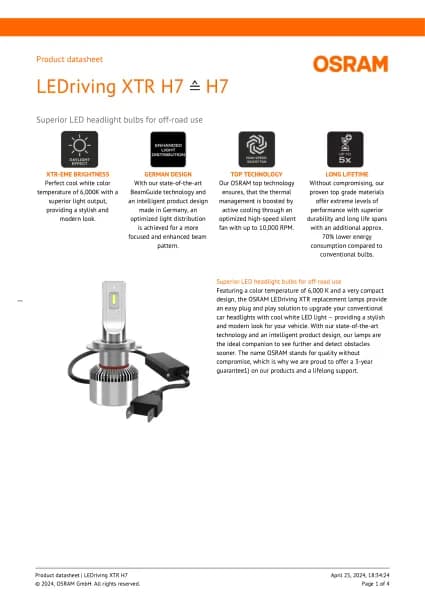 Osram LEDriving XTR