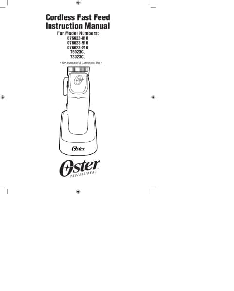 Oster Fast Feed 78023CL-210