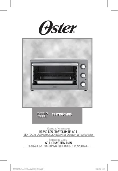 Oster TSSTTV60MNS