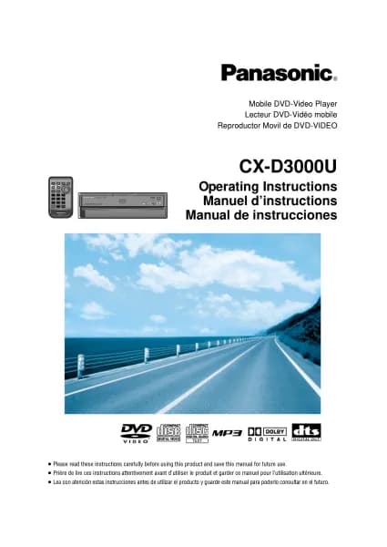 Panasonic CX-D3000U