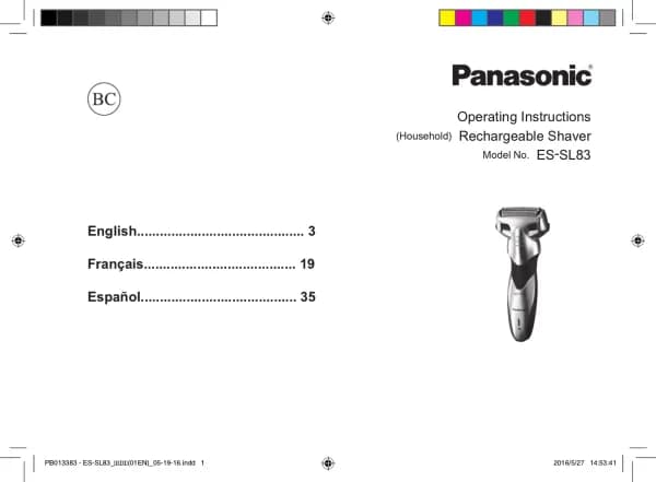 Panasonic ES-SL83S