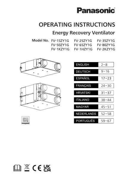 Panasonic FV-15ZY1G