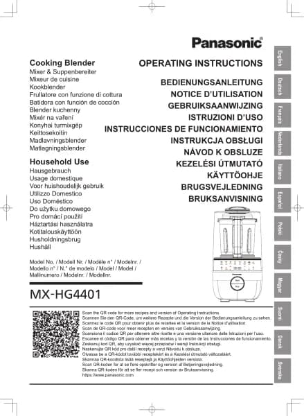 Panasonic MX-HG4401