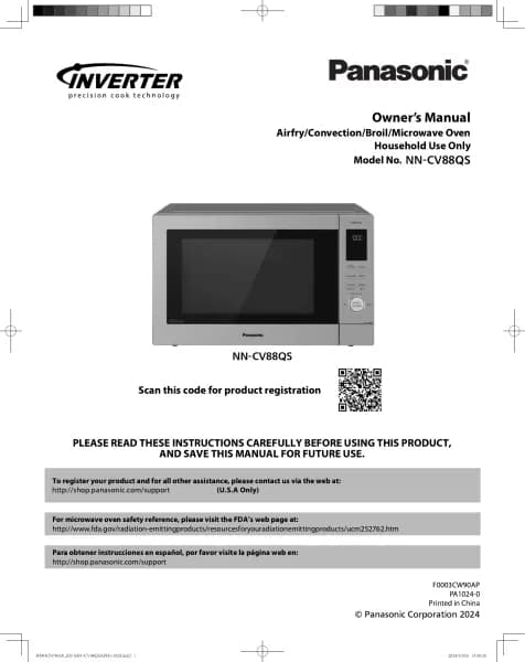 Panasonic NN-CV87QS