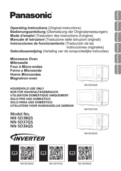 Panasonic NN-SD37QS