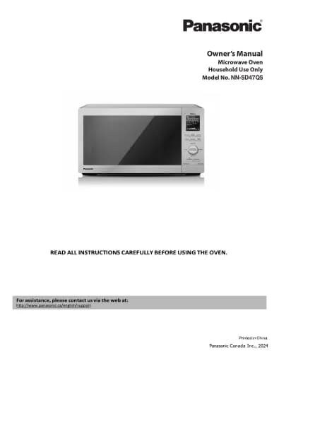 Panasonic NN-SD47QS