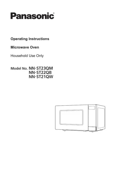 Panasonic NN-ST22QBQPQ
