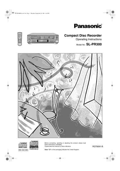 Panasonic SL-PR300