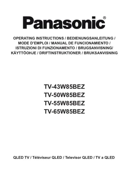 Panasonic TV-50W85BEZ