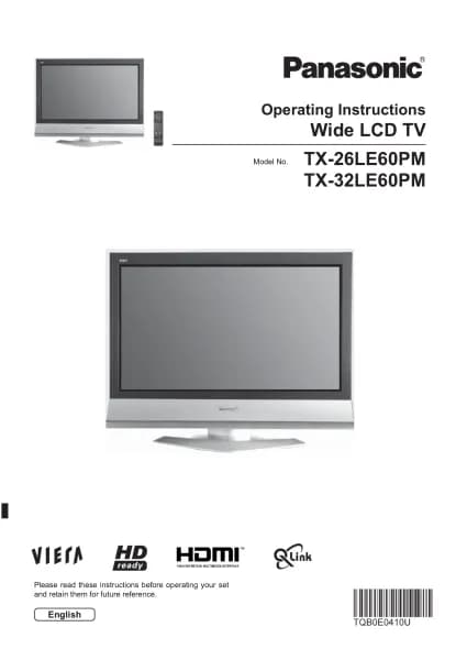 Panasonic TX-32LE60PM
