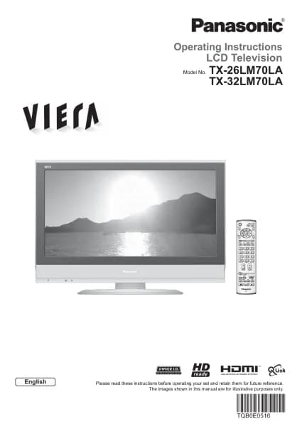 Panasonic TX-32LM70LA