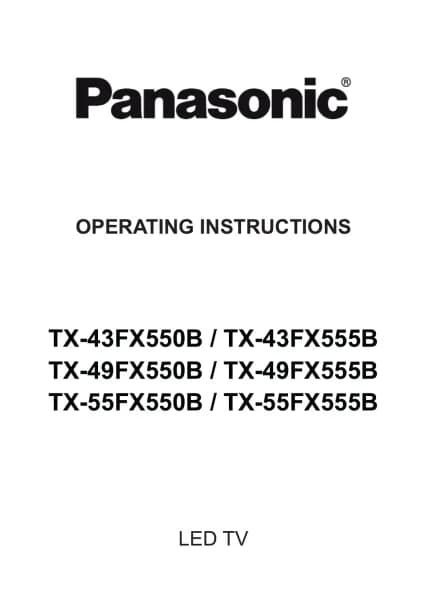 Panasonic TX-55FX555B