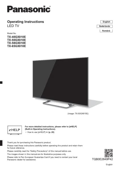 Panasonic TX-65GX810E