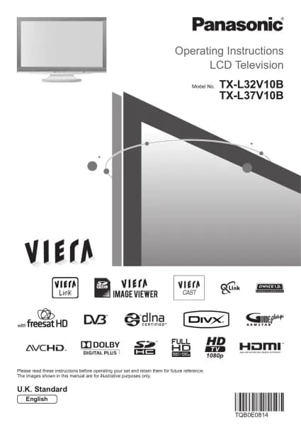 Panasonic Viera TXL37V10B