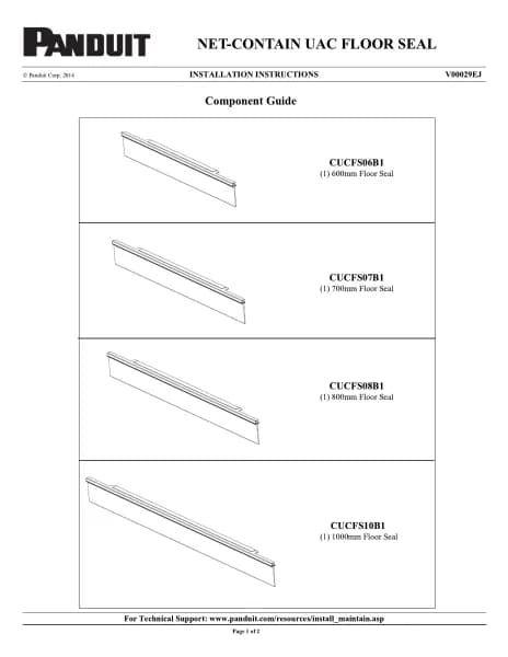 Panduit CUCFS10B1