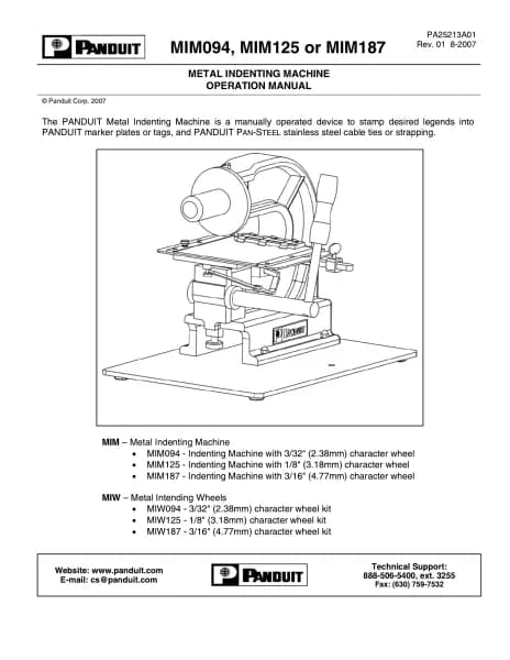 Panduit MIM125