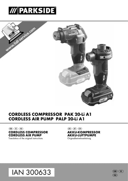 Parkside PAK 20-Li A1