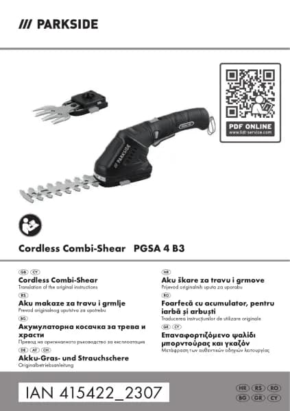 Parkside PGSA 4 B3