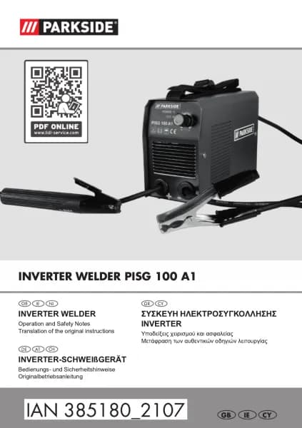 Parkside PISG 100 A1
