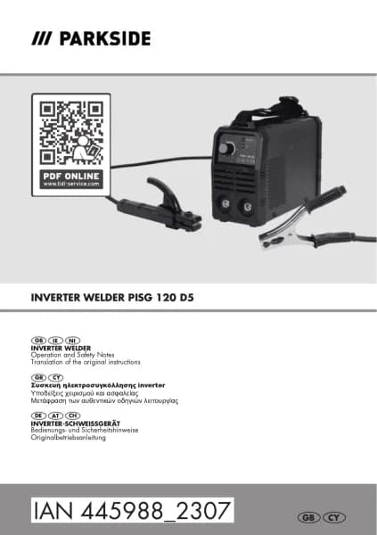 Parkside PISG 120 D5