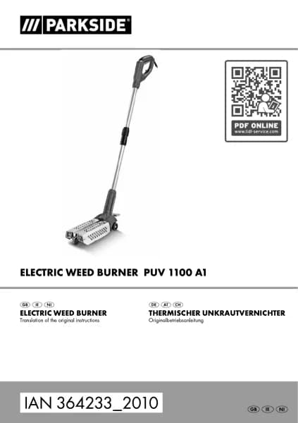 Parkside PUV 1100 A1