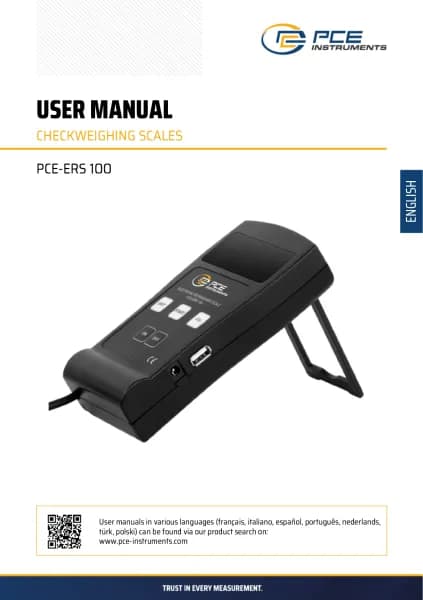 PCE Instruments PCE-ERS 100