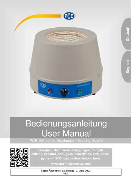 PCE Instruments PCE-HM 500