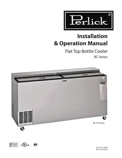 Perlick BC72RT-3