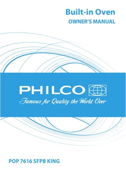 Philco POP 7616 SFPB KING