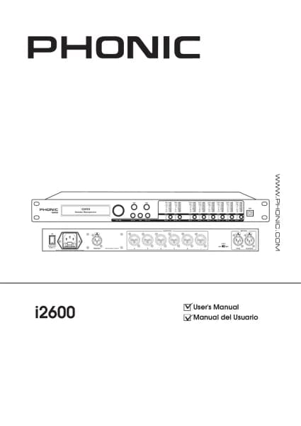 Phonic i2600