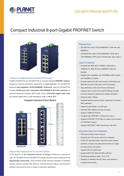 Planet IGS-820TF-PN