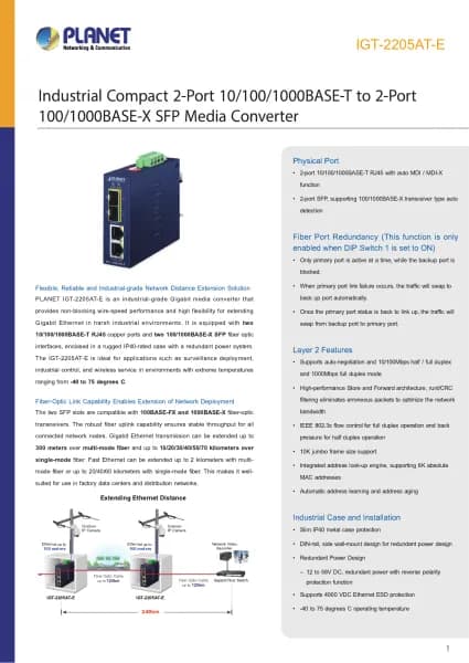 Planet IGT-2205AT-E