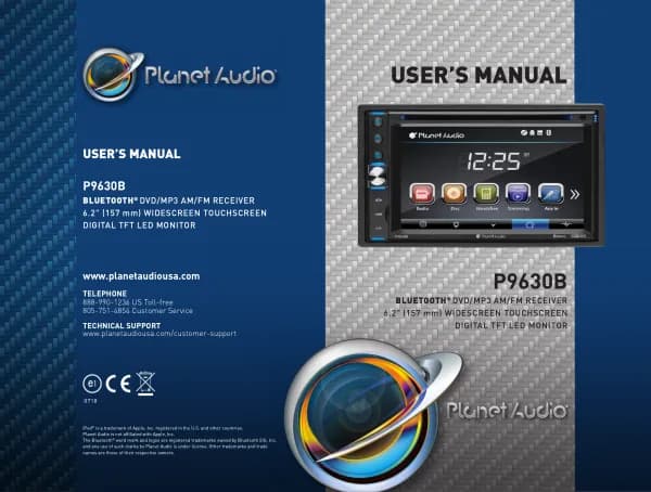 Planet Audio P9630B