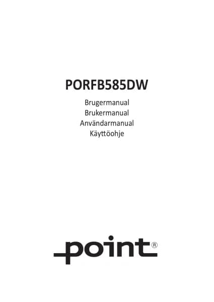Point PORFB585DW