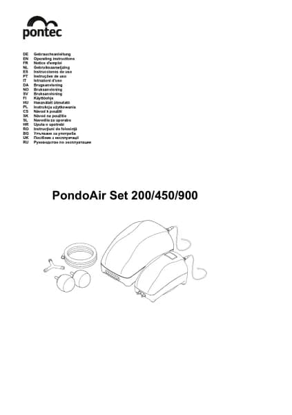 Pontec PondoAir Set 200