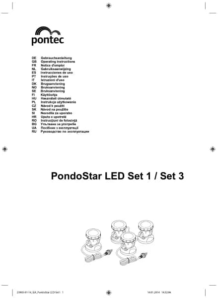 Pontec PondoStar LED Set 1