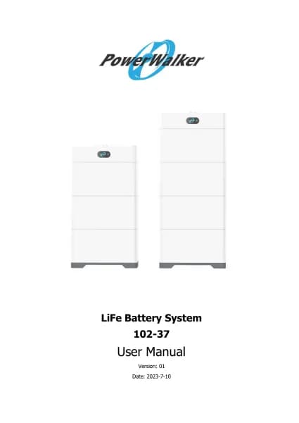 PowerWalker LiFe Battery System 102-37