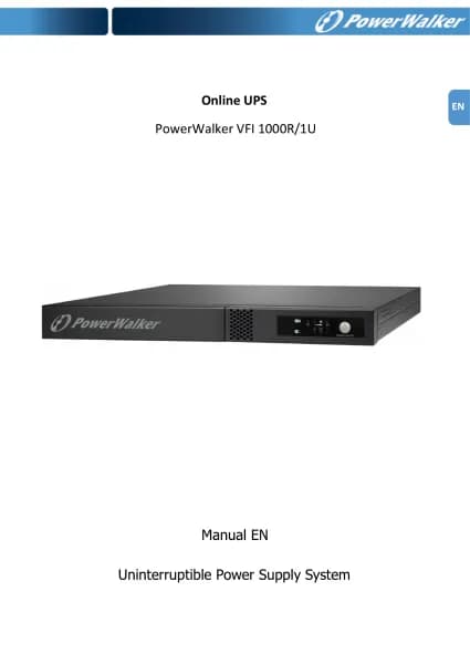 PowerWalker VFI 1000R/1U