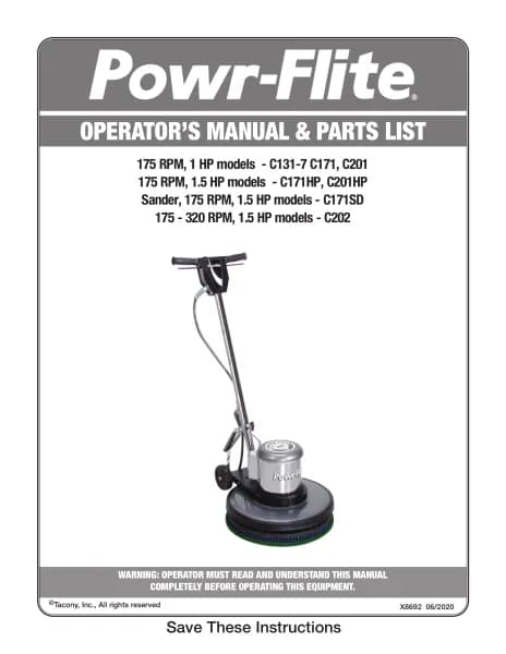 Powr-Flite C201HD