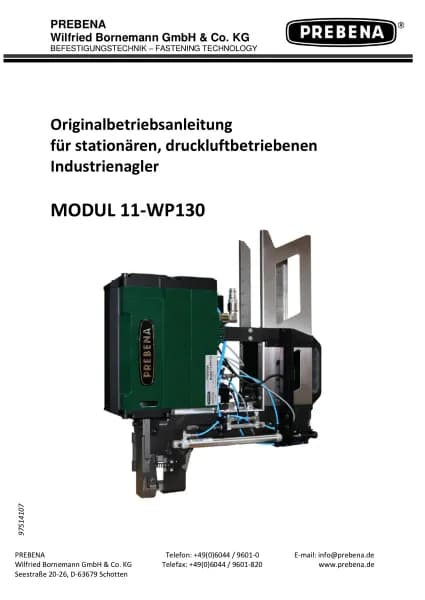Prebena MODUL 11-WP130