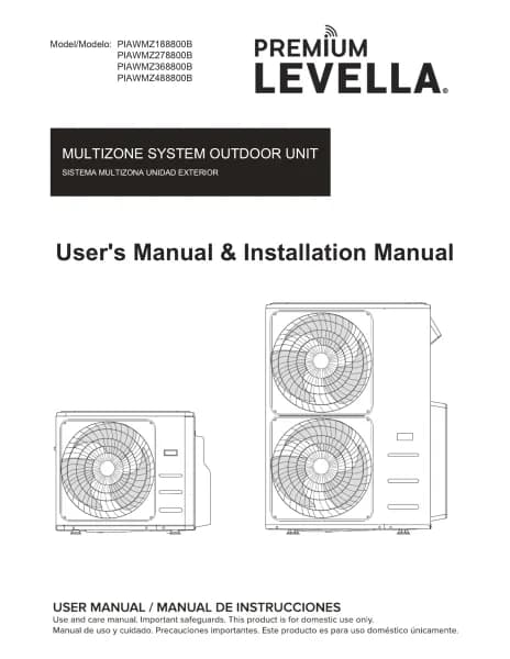 Premium Levella PIAWMZ188800B