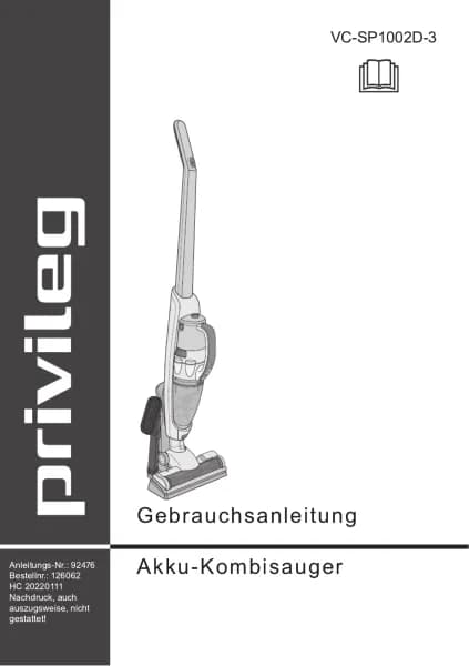Privileg VC-SP 1002D-3
