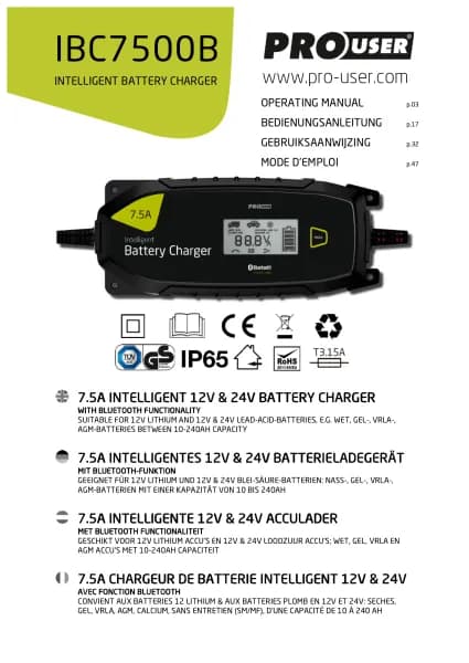 Pro-User IBC7500B