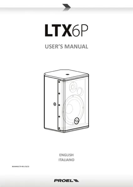 Proel LTX6P